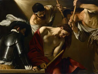 The Crowning with Thorns by Caravaggio — digital art print download