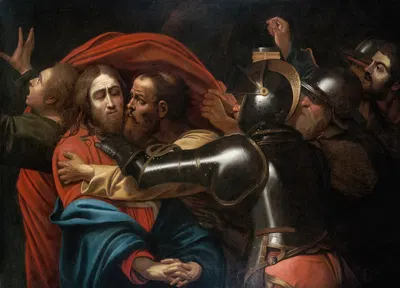 The Taking of Christ by Caravaggio — digital art print download