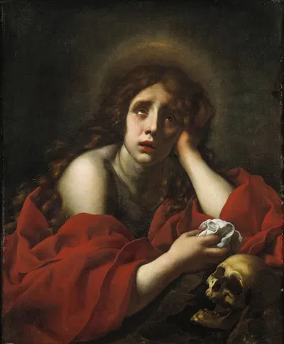 The Penitent Mary Magdalene by Carlo Dolci — digital art print download