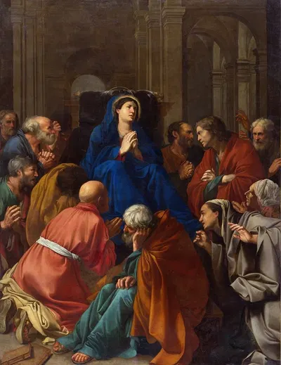 The Dormition of the Virgin by Carlo Saraceni — digital art print download