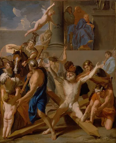 The Martyrdom of Saint Andrew by Шарль Лебрюн, 1646–1647 — digital art print download