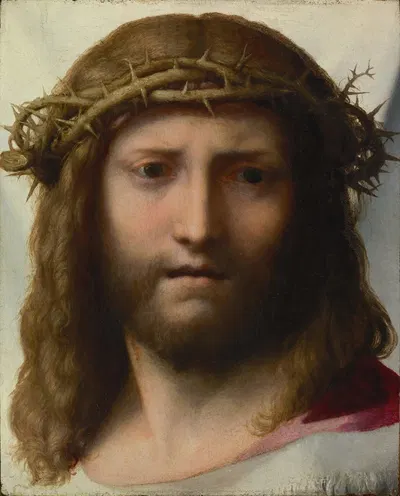 Head of Christ by Корреджо, 1525–1530 — digital art print download