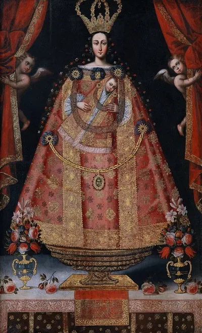 Virgin of Bethlehem by Cuzco School — digital art print download