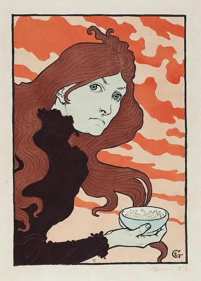 Vitrioleuse (The Acid Thrower) by Eugène Grasset, 1894 — digital art print download