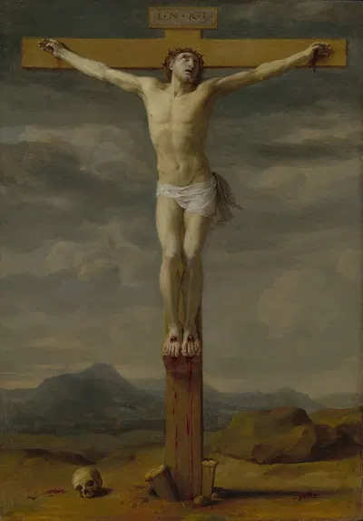 Crucifixion by Eustache Le Sueur — digital art print download