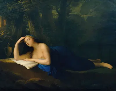 The penitent Magdalena by Генрих Фридрих Фюгер, 1810 — digital art print download