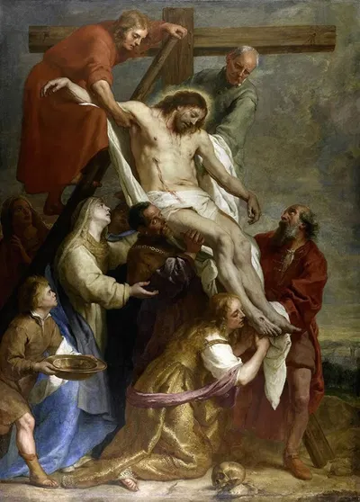 The Descent from the Cross by Gaspar de Crayer, 1630 - 1669 — digital art print download