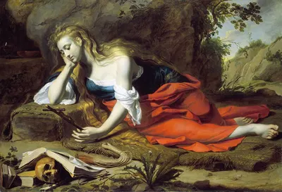 The Repentant Magdalen by Gerard Seghers — digital art print download