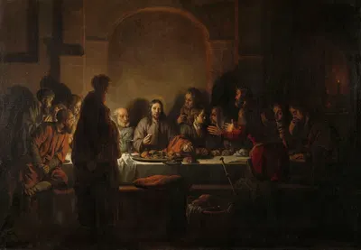 The Last Supper by Гербранд ван ден Эйкхаут, 1664 — digital art print download