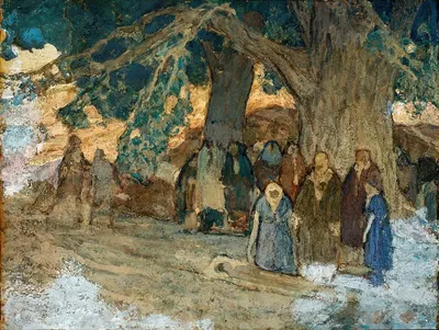 He Healed the Sick by Генри Оссава Таннер — digital art print download