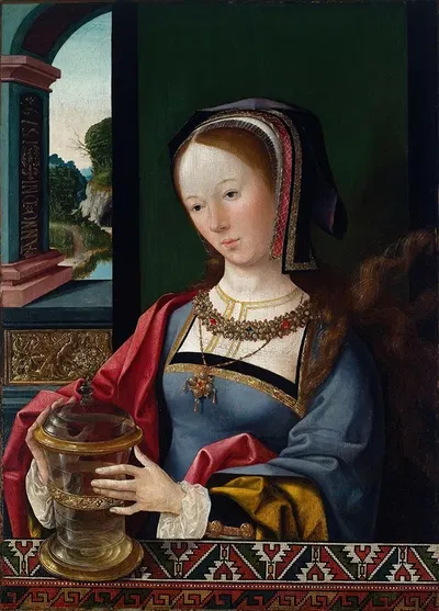 Mary Magdalene by Якоб Корнелис ван Оостсанен, 1519 — digital art print download