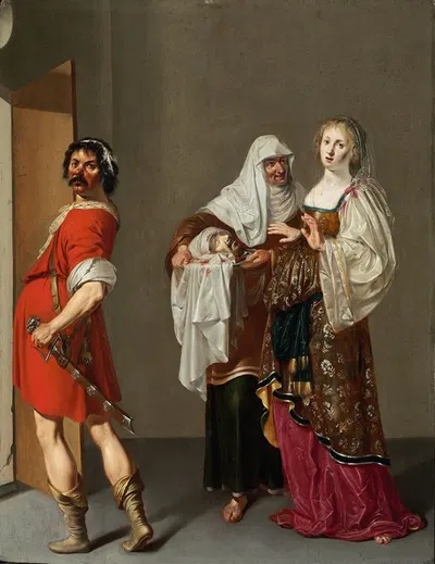 Salome with the Head of Saint John the Baptist by Jacob Duck — digital art print download