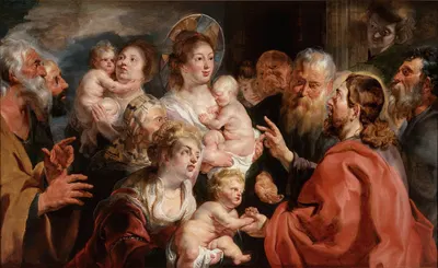 Suffer the Little Children to Come Unto Me by Якоб Йордаанс — digital art print download