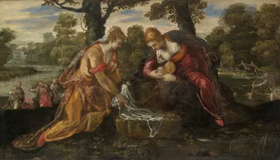 The Finding of Moses by Jacopo Tintoretto — digital art print download