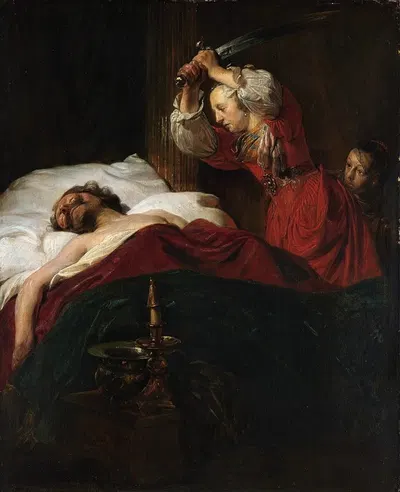 Judith and Holofernes by Ян де Брей, 1659 — digital art print download