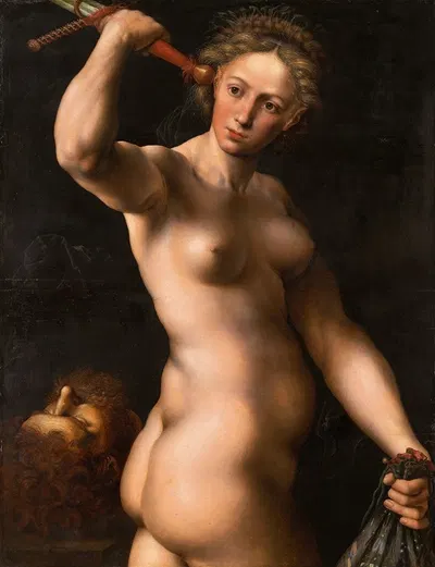 Judith by Jan Sanders Van Hemessen, c. 1540 — digital art print download