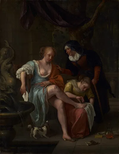 Bathsheba After the Bath by Ян Стейн — digital art print download