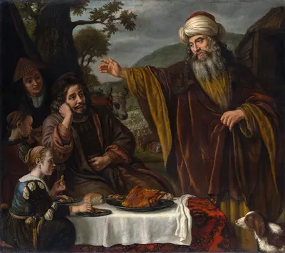Abraham's Parting from the Family of Lot by Ян Викторс — digital art print download