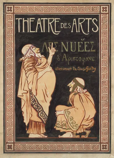 Les Nuées by Daniel de Losques, 1906 — digital art print download