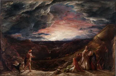 Noah, The Eve of the Deluge by Джон Линнелл, 1848 — digital art print download