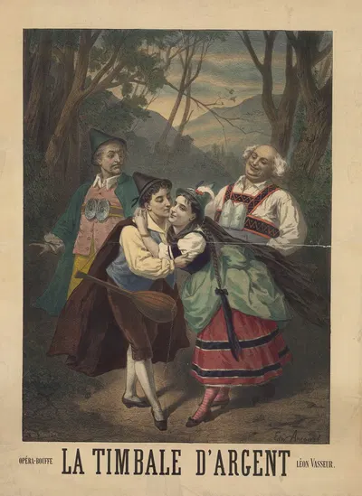 La Timbale d'argent by Эдвард Анкур, 1873 — digital art print download