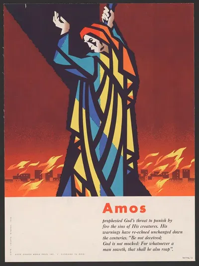 Amos by Joseph Binder, 1956 — digital art print download