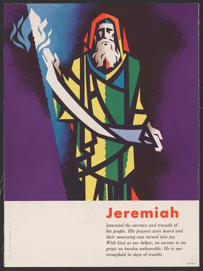 Jeremiah by Joseph Binder, 1956 — digital art print download