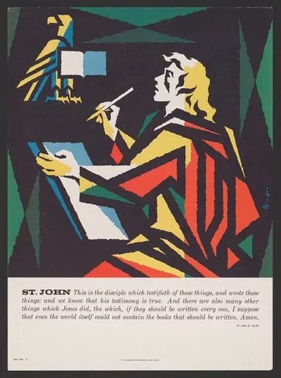 St. John by Joseph Binder, 1962 — digital art print download