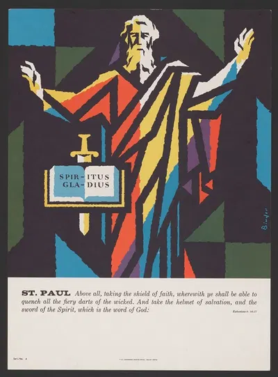 St. Paul by Joseph Binder, 1962 — digital art print download