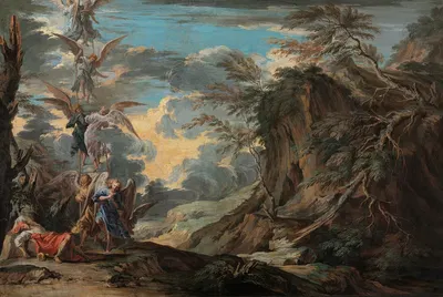 Jacob's Dream by Joseph Goupy, c. 1720 — digital art print download