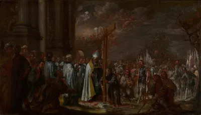 The Exaltation of the Cross by Juan de Valdés Leal, 1680 — digital art print download