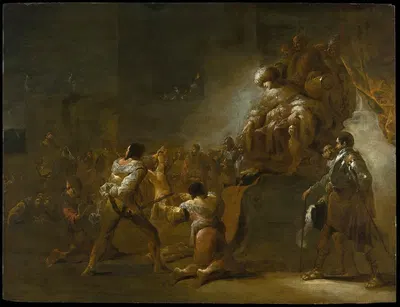 The Judgment of Solomon by Леонар Брамер — digital art print download