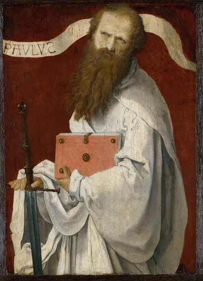 Saint Paul by Лукас Ван Лейден — digital art print download