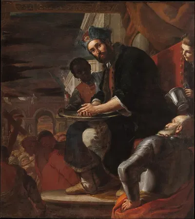 Pilate Washing His Hands by Маттиа Прети, 1663 — digital art print download