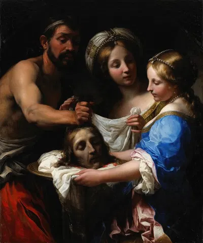 Salome with the Head of Saint John the Baptist by Onorio Marinari — digital art print download