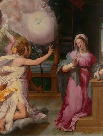 The Annunciation by Peter Candid — digital art print download
