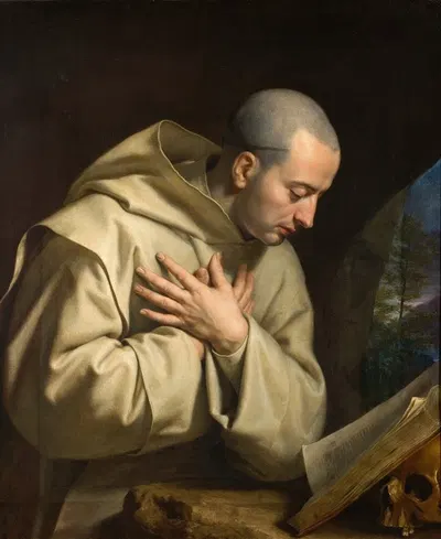Saint Bruno by Philippe de Champaigne, 1655 — digital art print download