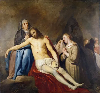 The Lamentation by Pieter Fransz. de Grebber, 1640 — digital art print download