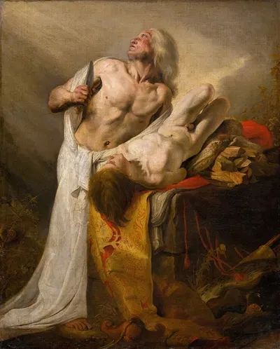 The Sacrifice of Isaac by Питер Франсз. де Греббер, 1630 — digital art print download
