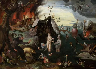 The Temptation of Saint Anthony by Pieter Huys — digital art print download