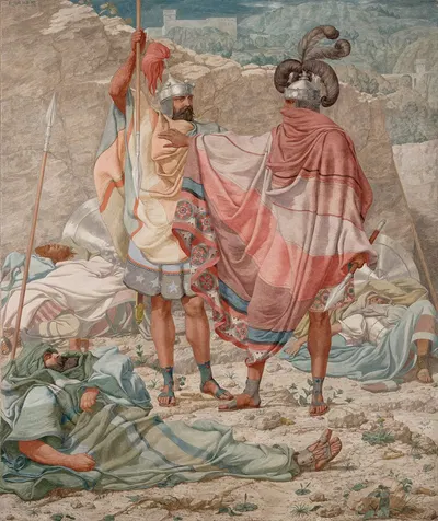 Mercy,David Spareth Saul's Life by Richard Dadd, 1854 — digital art print download