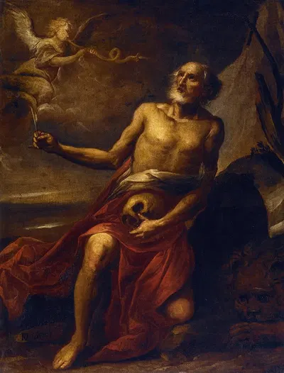 St. Jerome by Уильям Мерритт Чейз — digital art print download