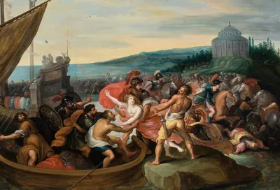 The Abduction of Helen by Мастер Франса Франкена-младшего — digital art print download