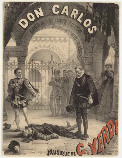 Don Carlos by Анри Эми, 1867 — digital art print download