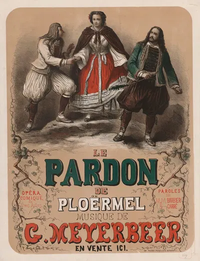 Le Pardon de Ploermel by Анри Эми, 1859 — digital art print download
