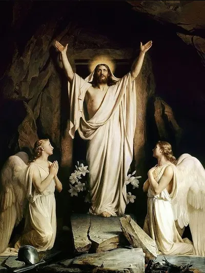 The Resurrection by Карл Блох — digital art print download