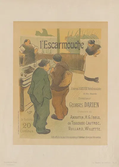 L'Escarmouche by Анри-Габриэль Ибель, 1896 — digital art print download
