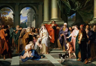 Susannah Accused Of Adultery by Антуан Койпель — digital art print download