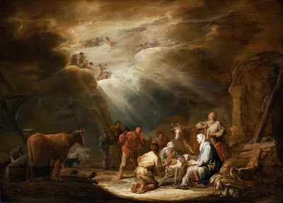 Adoration Of The Shepherds by Benjamin Gerritsz. Cuyp — digital art print download