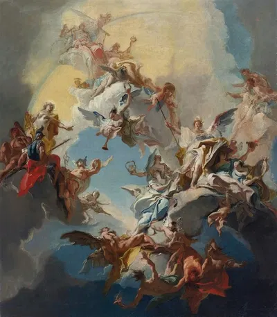 The Triumph Of Reason by Карло Карлоне — digital art print download